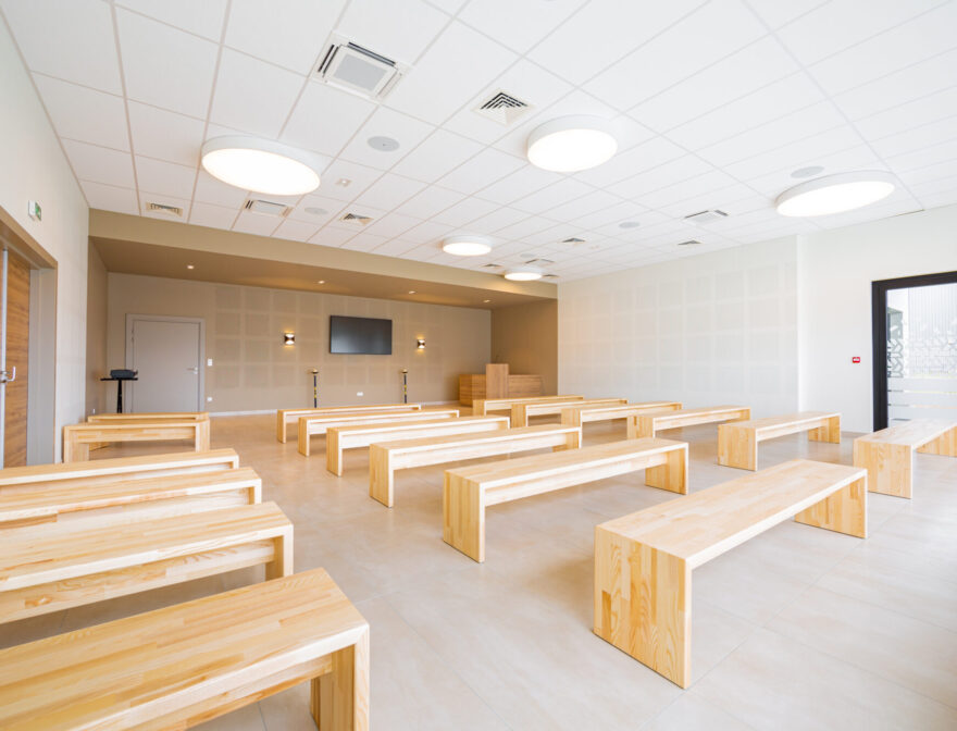 Salle de cérémonie de l'Espace Funaire du Pays de Thann